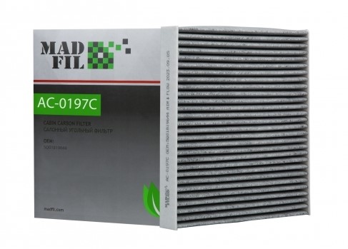 Фильтр салонный Madfil AC0197C угольный