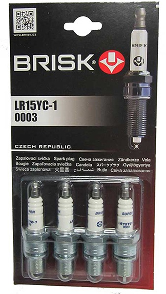 Свечи  Brisk0003  LR15YC1   ЛУК