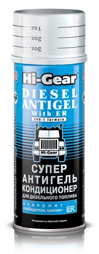 Hi-Gear HG3423R Суперантигель-кондиционер для дизтоплива с ER 444мл