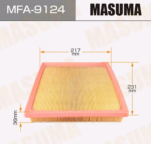 Фильтр воздушный MASUMA MFA9124