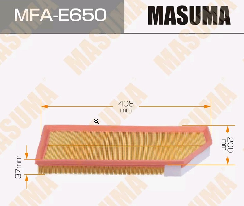 Фильтр воздушный MASUMA MFAE650