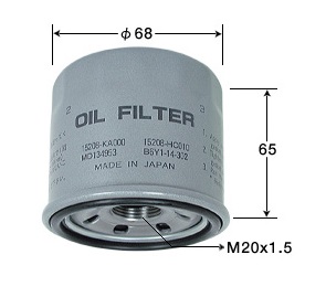 Фильтр масляный VIC C901