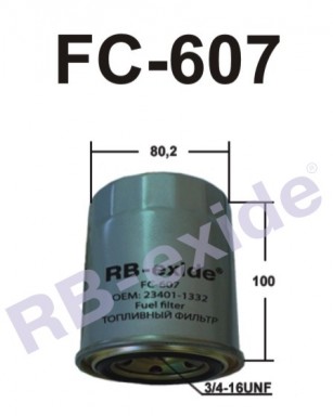 Фильтр топливный RB FC607