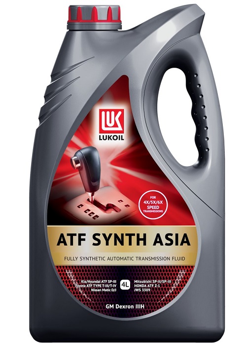 Масло трансмиссионное  Лукойл ATF SYNTH ASIA 4л