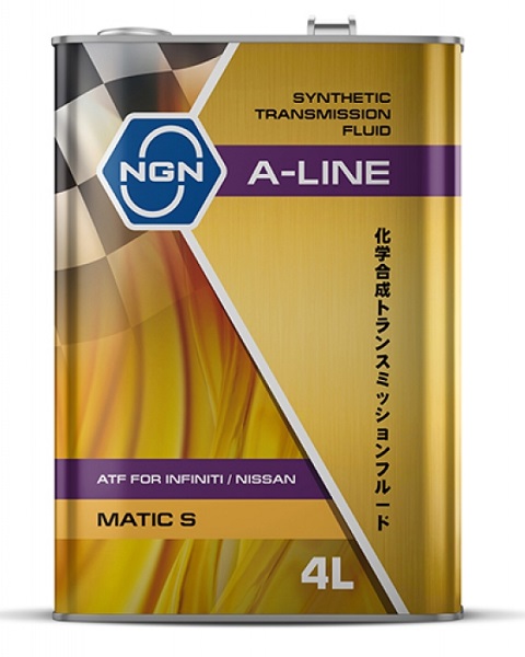 Масло трансмиссионное  NGN ATF Matic S A-Line 4л