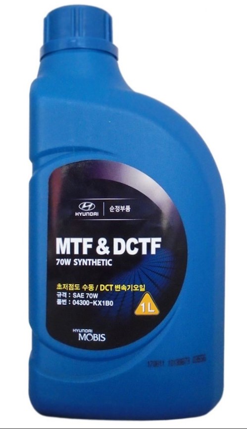 Масло трансмиссионное  MOBIS HYUNDAI/KIA MTF DCTF 70w 1л