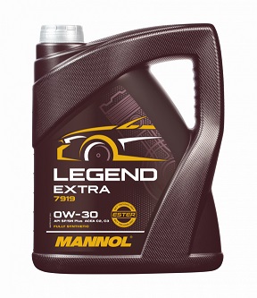 Моторное масло Mannol Legend Extra 0w-30 5л