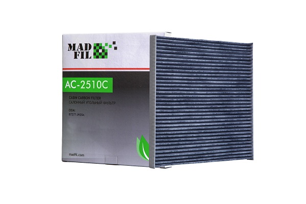 Фильтр салонный Madfil AC2510C угольный