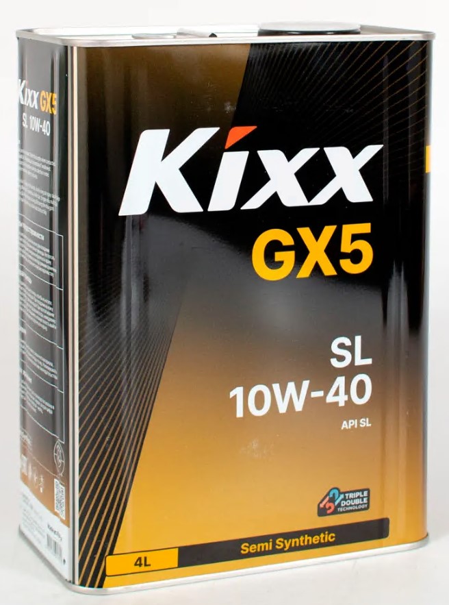 Моторное масло KIXX G/GX5 SL/CF 10w-40 4л