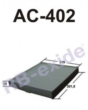 Фильтр салонный RB AC402