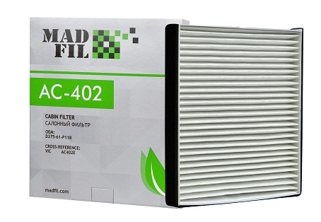 Фильтр салонный Madfil AC402 _