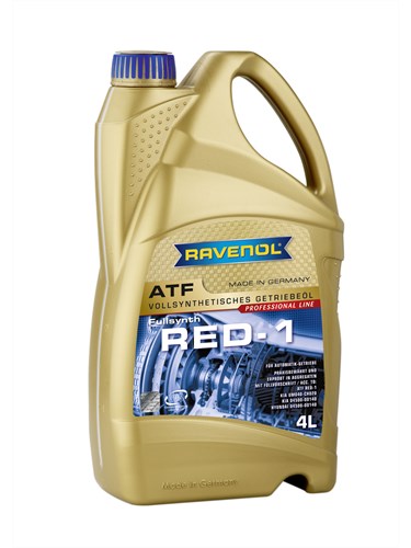 Масло трансмиссионное  RAVENOL ATF RED-1 4л К