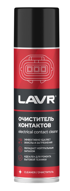 LAVR LN1728 Очиститель контактов 335мл