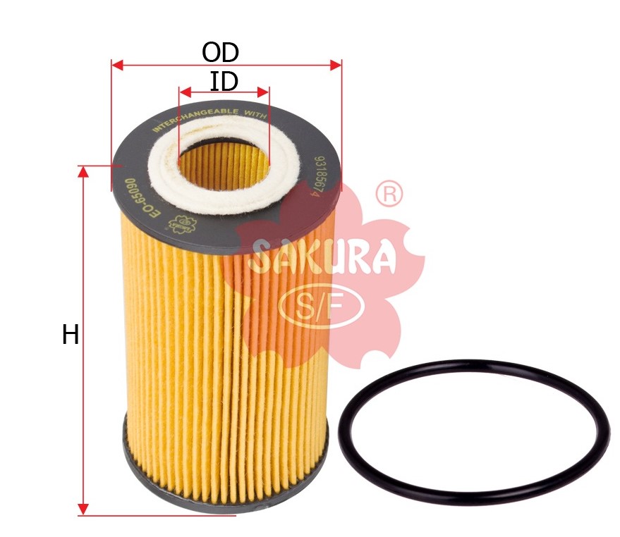 Фильтр масляный SAKURA EO65090