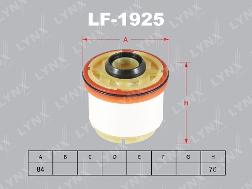 Фильтр топливный LYNX LF1925