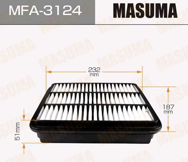 Фильтр воздушный MASUMA MFA3124