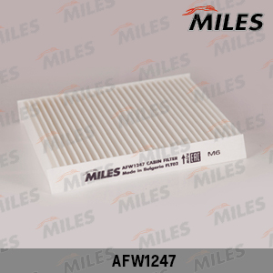 Фильтр салонный MILES AFW1247