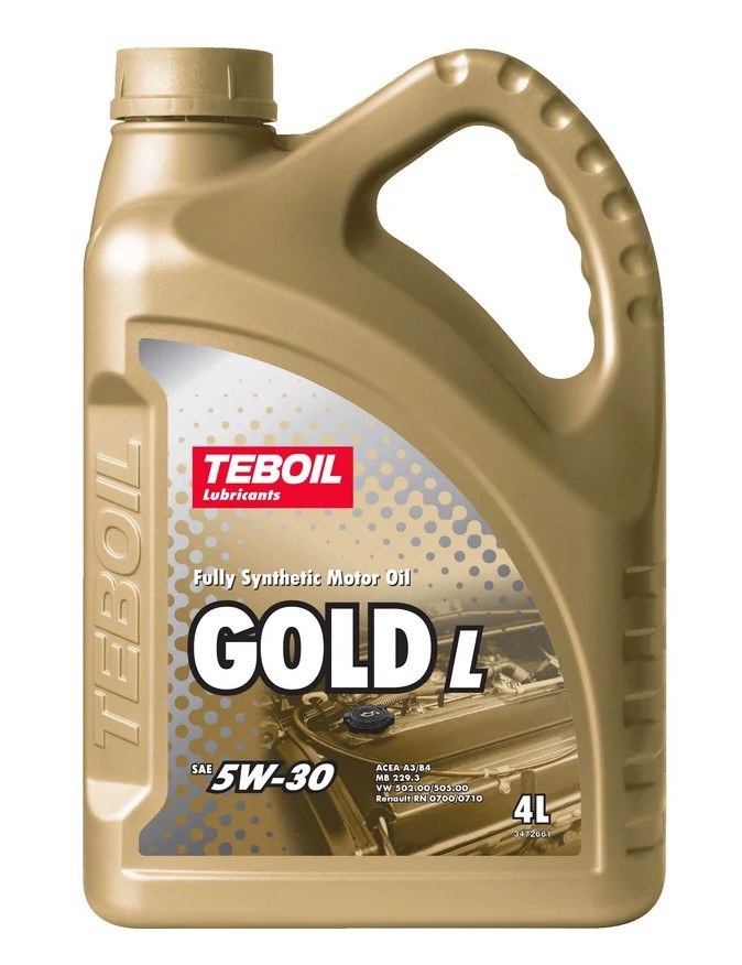 Моторное масло TEBOIL GOLD L SAE 5w-30 4л