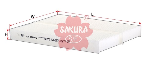 Фильтр салонный SAKURA CA1607S