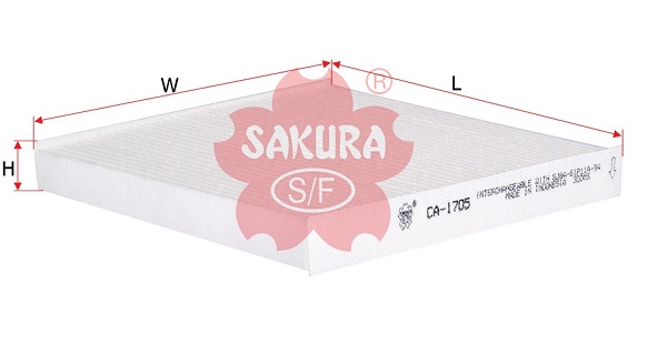 Фильтр салонный SAKURA CA1705
