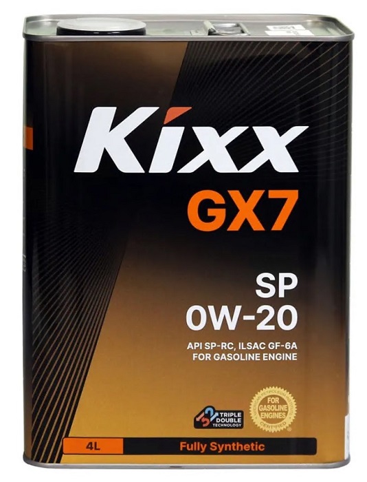 Моторное масло KIXX G1/GX7 SP/SQ 0w-20 4л