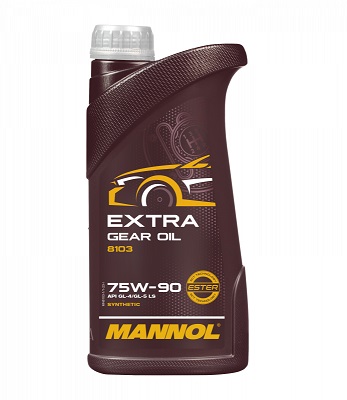 Масло трансмиссионное  MANNOL Extra Getriebeoel 75w-90 1л