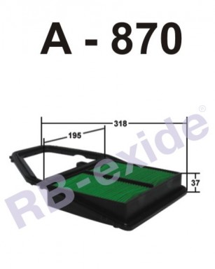 Фильтр воздушный RB A870