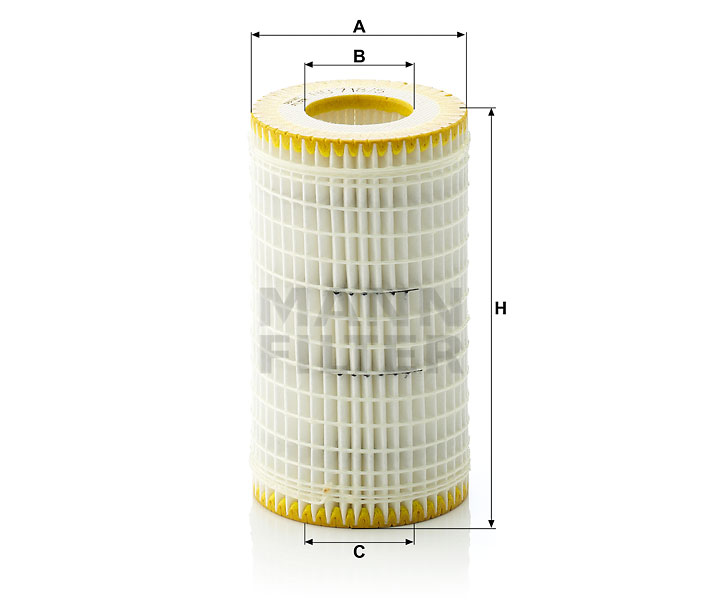 Фильтр масляный MANN HU7185x
