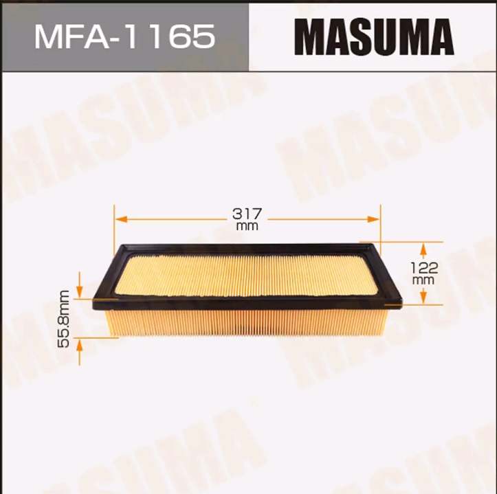 Фильтр воздушный MASUMA MFA1165