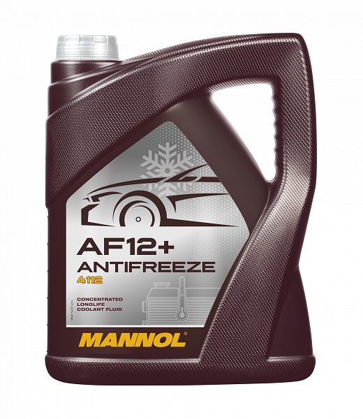 MANNOL Antifreeze Longlife Антифриз красный концентрат AF12+ 5л