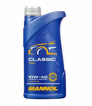 Моторное масло Mannol Classic 10w-40 1л