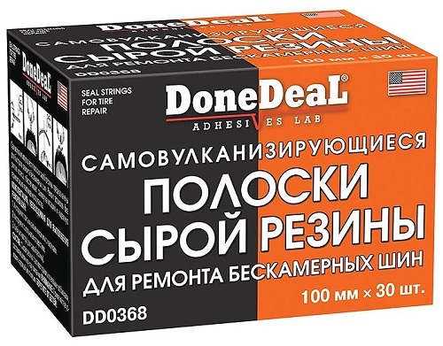 DoneDeal DD0368 Самовулканизирующиеся резиновые жгуты для ремонта шин Done Deal 1шт.