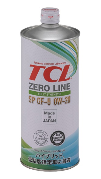 Моторное масло TCL Zero Line 0w-20 1л