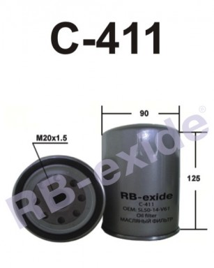 Фильтр масляный RB C411