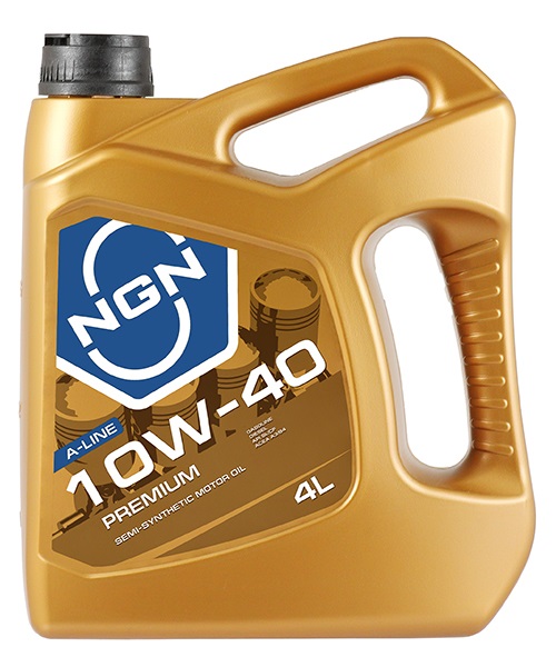 Моторное масло NGN 10w-40 PREMIUM A-LINE SL/CF 4л