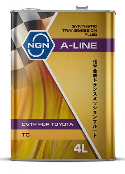 Масло трансмиссионное  NGN CVTF TC A-Line 4л