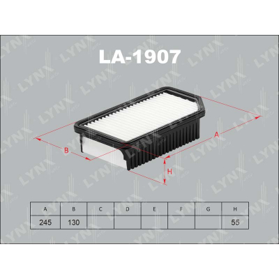 Фильтр воздушный LYNX LA1907