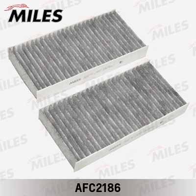 Фильтр салонный MILES AFC2186 угольный