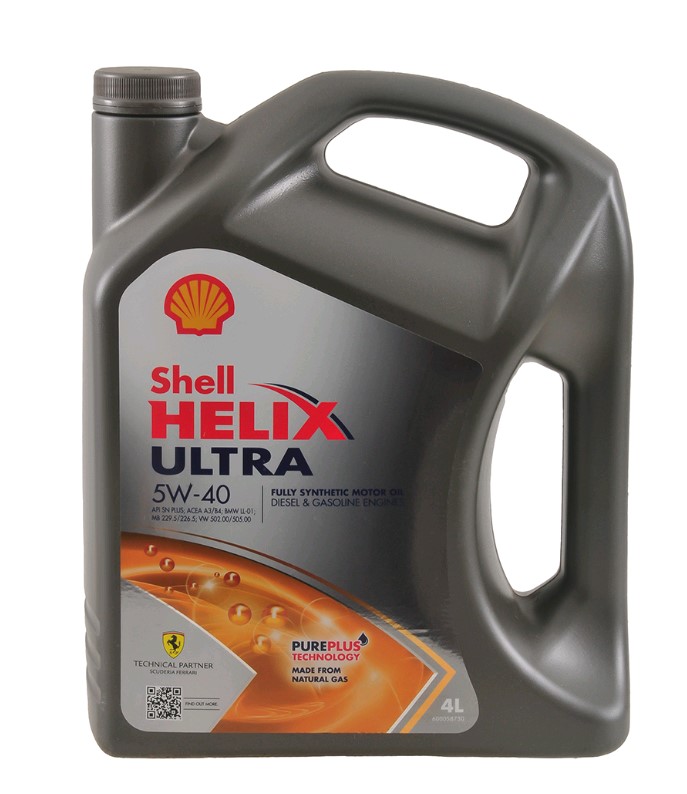 Моторное масло Shell Ultra 5w-40 4л