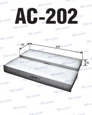 Фильтр салонный RB AC202