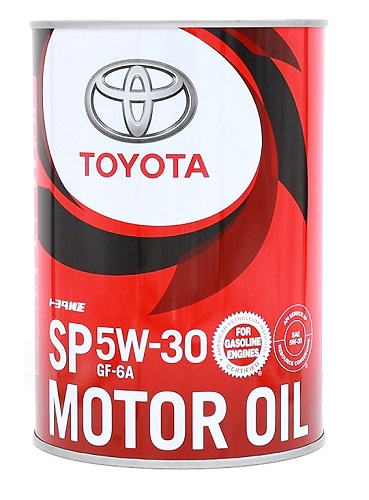Моторное масло TOYOTA 5w-30 SР 1л ЖБ