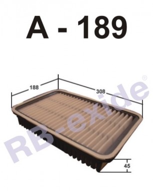Фильтр воздушный RB A189