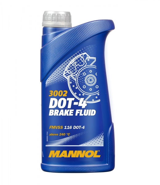 Тормозная жидкость MANNOL DOT-4 1л