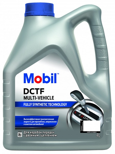 Масло трансмиссионное  Mobil  DCTF Multi-Vehicle 4л