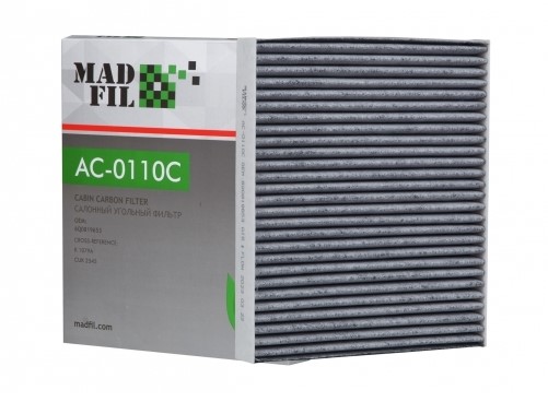 Фильтр салонный Madfil AC0110C угольный