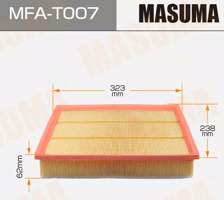 Фильтр воздушный MASUMA MFAT007