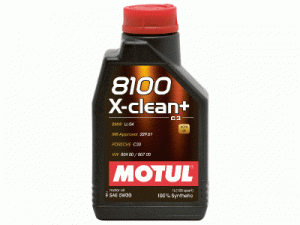 Моторное масло Motul 8100 X-clean + 5w-30 1л