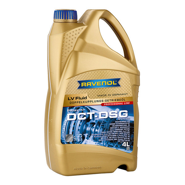 Масло трансмиссионное  RAVENOL DCT-DSG LV Fluid 4л