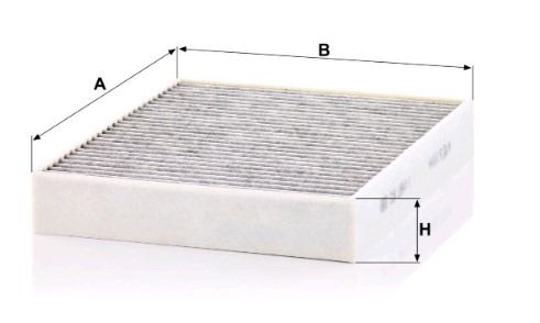 Фильтр салонный MANN CUK28471 угольный _