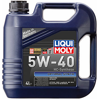 Моторное масло LIQUI MOLY Optimal 5w-40 4л
